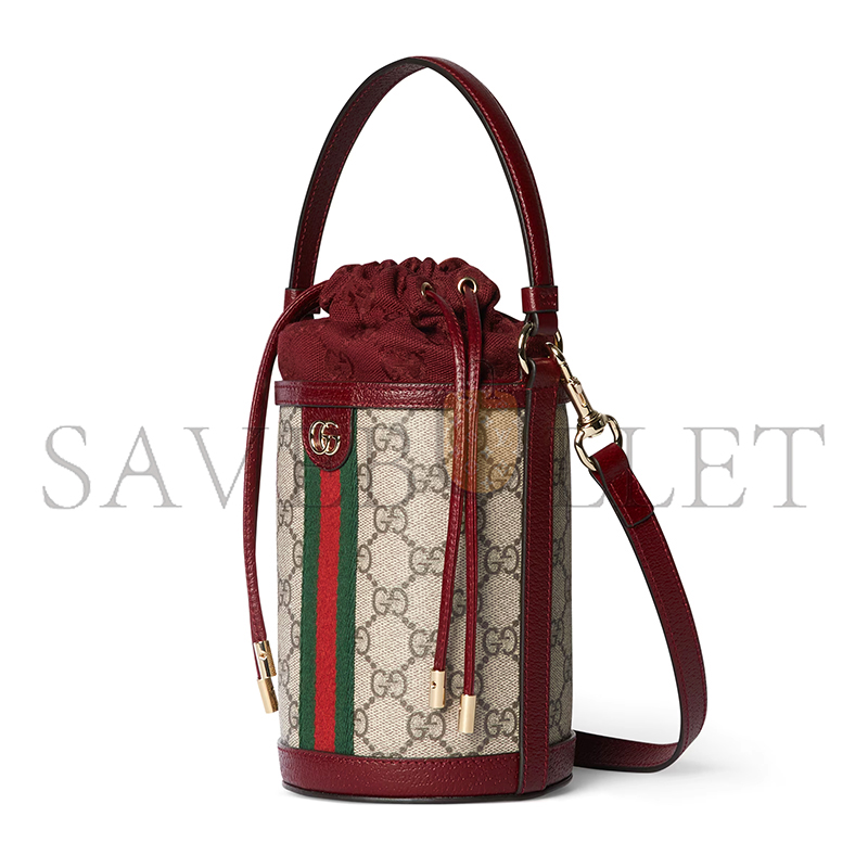 GUCCI OPHIDIA MINI BUCKET BAG ‎838462 (11.5*23*8cm)